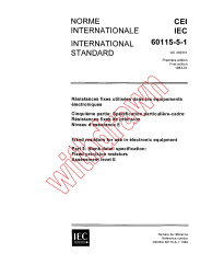 IEC 60115-5-1:1983