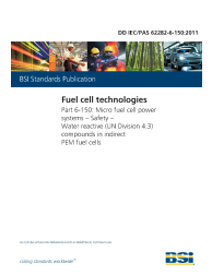 DD IEC/PAS 62282-6-150:2011