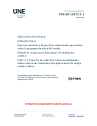 UNE-EN 16272-3-1:2024