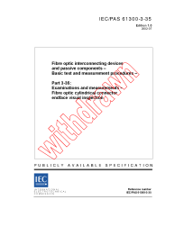 IEC PAS 61300-3-35:2002