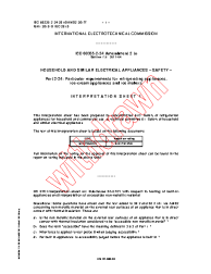 IEC 60335-2-24:2010/AMD2:2017/ISH1:2018