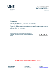 UNE-EN 15287-1:2024