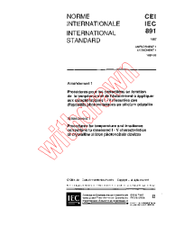 IEC 60891:1987/AMD1:1992