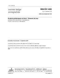 NBN EN 14992:2007