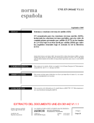 UNE-EN 301442 V1.1.1:2005