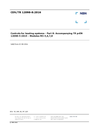 CEN/TR 12098-8:2016