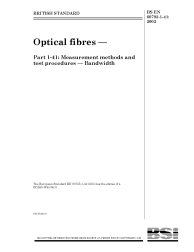 BS EN 60793-1-41:2002