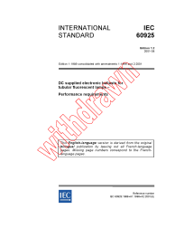IEC 60925:1989+AMD1:1996+AMD2:2001 Consolidated