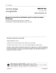 NBN EN 362:2005