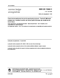 NBN EN 13880-9:2003