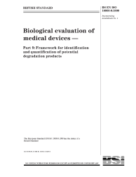 BS EN ISO 10993-9:1999