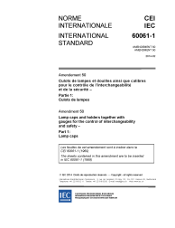 IEC 60061-1:1969/AMD50:2014