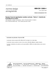 NBN EN 12899-4:2008