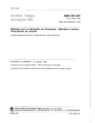 NBN EN 931:1997