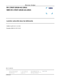 NBN EN 17037:2018+A1:2021