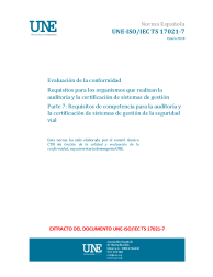 UNE-ISO/IEC TS 17021-7:2018