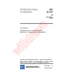 IEC 61121:2002/AMD1:2005