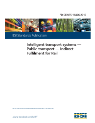 PD CEN/TS 16406:2013
