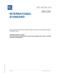 IEC 60730-2-8:2025 EXV