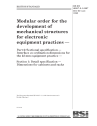 BS EN 60917-2-1:1997