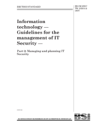 BS ISO/IEC TR 13335-2:1997