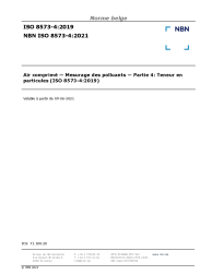 NBN ISO 8573-4:2021