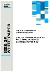 IEEE White Paper : 3DBP Foot Measurements Terminology:2021