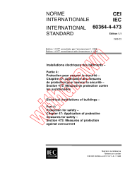 IEC 60364-4-473:1977+AMD1:1998 Consolidated