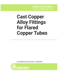 ASME B16.26-2024