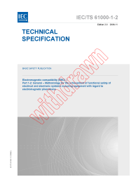IEC TS 61000-1-2:2008