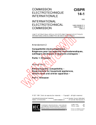 CISPR 14-1:1993/AMD2:1998