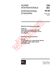 IEC 60034-22:1996