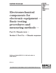 BS EN 60512-11-1:1999