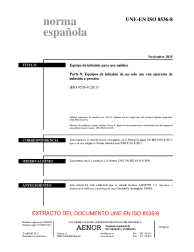 UNE-EN ISO 8536-8:2015