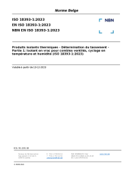 NBN EN ISO 18393-1:2023