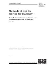 BS EN 1015-11:1999