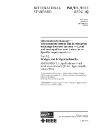 IEEE/ISO/IEC 8802-1Q:2016/Amd 2:2018