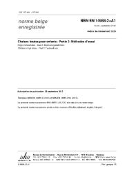 NBN EN 14988-2+A1:2012