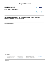 NBN ISO 24352:2023