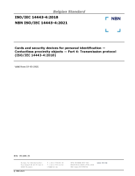 NBN ISO/IEC 14443-4:2021