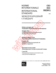 IEC 60050-581:1978