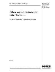 DD IEC/PAS 61754-20:2001