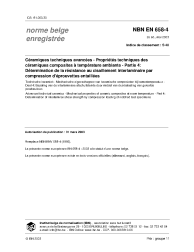 NBN EN 658-4:2003