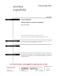 UNE-EN ISO 21787:2007