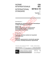 IEC 60730-2-19:1997/AMD1:2000