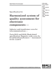 BS 9925:Part 02.01 and Part 02.02:1988