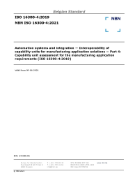 NBN ISO 16300-4:2021