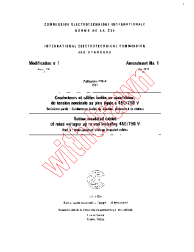 IEC 60245-3:1980/AMD1:1985