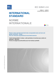 IEC 62841-2-6:2020+AMD1:2024 Consolidated