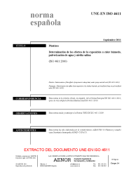 UNE-EN ISO 4611:2011